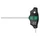 CLE ALLEN/6 PANS MANCHE EN T WERA 454 HEX PLUS  3x100mm NOIR/VERT (VENDU A L'UNITE)  -MARQUE ALLEMANDE POUR LES ATELIERS-