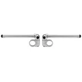 GUIDON MOTO ROUTE TOMMASELLI CAFE RACER BRACELET ALU DIAM 52 mm ARGENT (PAIRE)