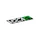 AUTOCOLLANT/STICKER VOCA RACING 110x40 mm VERT (VENDU A L'UNITE)