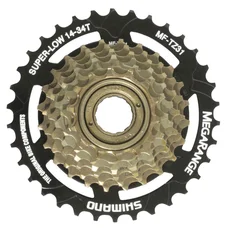 ROUE LIBRE  7V. SHIMANO TZ-500 14-34 MEGARANGE BRONZE/NOIR