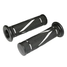 REVETEMENT POIGNEE REPLAY SCOOT RUN BASE NOIR/BLANC CLOSED END 120mm (PAIRE)