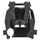 CARENAGE/PASSAGE DE ROUE SCOOT ADAPTABLE MBK 50 NITRO 1997>2012/YAMAHA 50 AEROX 1997>2012 NOIR BRILLANT (RACING DESIGN)  -P2R-