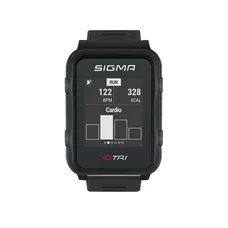MONTRE GPS CARDIO SIGMA ID.TRI NOIR FREQUENCE CARDIAQUE AU POIGNET - MODE COMPETITION ET ENTRAINEMENT