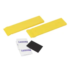 REPAIR KIT FOR BICYCLE INNER TUBE - MICHELIN UNIVERSAL (2 TYRE LEVERS - 6 PATCHES - 1 SCRAPPER)