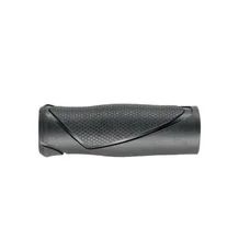 HAND GRIPS FOR URBAN BIKE - ERGOTEC SILICON BLACK Lg130mm (PAIR)