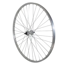 WHEEL FOR TREKKING/URBAN BIKE- 700X28-35 REAR - FULL ALUMINIUM - SOLID SPINDLE SINGLE SPEED (SOLD WITHOUT NUT Ø10X100)