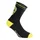 CHAUSSETTES/SOCQUETTES ETE GIST NOIR SKULL JAUNE FLUO 36/39 ECOLOGIQUE - HAUTEUR 18 cm   (PAIRE)  -5868