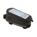 FRAME BAG FOR BICYCLE - ZEFAL Z CONSOLE T2 1,3L  BLACK - WITH SMARTPHONE HOLDER- waterproof on velcro