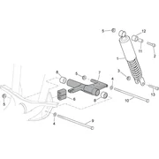 Suspension ar. - Bielle