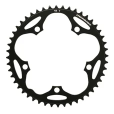 PLATEAU ROUTE 5BRA D.130 STRONGLIGHT DURAL 48DTS NOIR TYPE SHIMANO 8/9V.