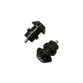 DIABOLO FOR PADDOCK STAND M6 SILVER- FOR YAMAHA (WITH CHC SCREW)  -AVOC- (WITH CHC CONTERSUNK SCREW) (PAIR)