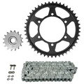KIT CHAINE ADAPTABLE YAMAHA 600 FZ6 N FAZER 2004>2008  530  16x46  (DIAM COURONNE 110/130/10.25)  (DEMULTIPLICATION ORIGINE)  -AFAM-