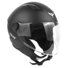 CASQUE JET ADX AJ100 NOIR MAT XXL (2XL) (ECE 22.06)
