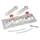 BLEEDING BRAKE TOOL KIT - P2R- MINERAL OIL AND DOT (WITH ADAPTERS)
