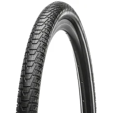 PNEU VTC URBAIN / VAE 700 x 37 HUTCHINSON HAUSSMANN INFINITY PROTECT NOIR TR RENFORCE 5mm FLANC REFLEX (50-622) HOMOLOGUE VAE e50