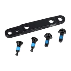 ADAPTATEUR FREIN A DISQUE ROUTE AVANT ELVEDES DISQUE 140 / 160 mm ETRIER POST-MOUNT SUR FOURCHE FLATMOUNT