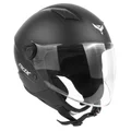 CASQUE JET ADX AJ100 NOIR MAT M (ECE 22.06)