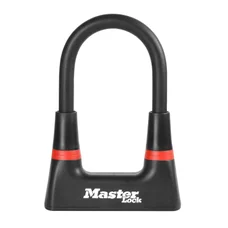 ANTITHEFT FOR BICYCLE/KICK SCOOTER - MASTERLOCK U-LOCK 80 x 150mm - Ø 14mm BLACK - WITH 4 KEYS.