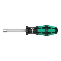 TOURNEVIS A DOUILLE WERA 395 HOLO 8 mm NOIR/VERT (VENDU A L'UNITE)  -MARQUE ALLEMANDE POUR LES ATELIERS-