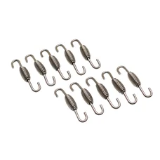 RESSORT DE POT REPLAY L 50mm INOX DIAM 1,6mm (CROCHET TOURNANT) (x10)