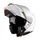 CASQUE MODULABLE MT GENESIS SV DOUBLE ECRANS UNI BLANC BRILLANT    XS (ECE 22.06)