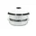 JEU DIRECTION SEMI INTEGRE 1"1/8 (44mm) NEWTON ALU BLANC