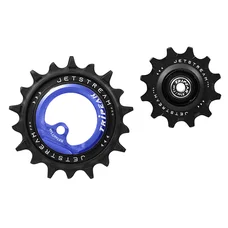 GALET DERAILLEUR TRIPEAK 12-18 DENTS CERAMIC POUR DERAILLEUR 11V. BLEU FONCE COMPATIBLE SHIMANO RD-81xx / 71xx (JEU DE 2)