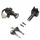 CONTACTEUR A CLE SCOOT ADAPTABLE MBK 50 BOOSTER 1990>2002/YAMAHA 50 BWS 1990>2002 (5 FILS) (AVEC SERRURE DE SELLE)  -QUALITE PREMIUM-