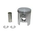 PISTON FOR 50cc MOTORBIKE POLINI (FOR CAST IRON POLINI CYLINDER) DERBI 50 SENDA 2006>, GPR 2006>/GILERA 50 SMT 2006>, RCR 2006> (-  DERBI EURO 3) (Ø 39,88MM) (204.0970)