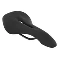 SADDLE - P2R FOR MTB/ROAD BIKE/GRAVEL - GEL - BLACK - 275x135mm
