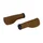POIGNEE CITY HERRMANS NUCORE TOWN ERGONOMIQUE AVEC LOCK-ON MARRON ANTIQUE L 130 mm DIAM 22 mm  (PAIRE SUR CARTE)