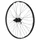 WHEEL FOR MTB - 26" DISC KARMA - Rear - Black - Eyelets - SHIMANO HUB M475 6 Holes for CASSETTE SHIMANO/SRAM 10/9/8 Speed -Black spokes.