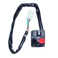 HANDLEBAR SWITCH FOR DERBI 50 SENDA DRD/GILERA 50 RCR, SMT - LEFT  -P2R-