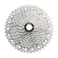 CASSETTE 12V. SUNRACE CSRZ800 11-46 GRAVEL POUR SHIMANO HG/MS METALLIC ARGENT (LIVRE EN BOITE)(11-13-15-17-19-21-24-28-32-36-42)
