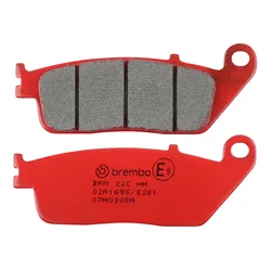 PLAQUETTE DE FREIN BREMBO POUR HONDA 600 CB F HORNET 1998>2012 AV, 650 CBR F 2014>2020 AV/KAWASAKI 650 Z650 2017> AV/TRIUMPH 675 STREET TRIPLE 2008>2017 AV (ROUTE METAL FRITTE) -07HO30SA