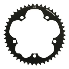 PLATEAU ROUTE 5BRA D.130 STRONGLIGHT DURAL 46DTS NOIR TYPE SHIMANO 8/9V.