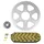 KIT CHAINE ADAPTABLE YAMAHA 125 TY 1976>1989  428  13x52  (DIAM COURONNE 62/80/8.5)  (DEMULTIPLICATION ORIGINE)  -AFAM-