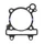 1A013233 - PACKING BETWEEN CRANCASE END CYLINDER