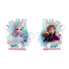 GANTS VELO COURT ENFANT DISNEY FROZEN BLANC/BLEU (PAIRE SUR CARTE)
