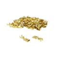 COSSE ELECTRIQUE LAITON NON ISOLEE PLATE FEMELLE 4.8 x 1 RS 7603   (VENDU AU SACHET DE 50 PIECES)  -SELECTION P2R-