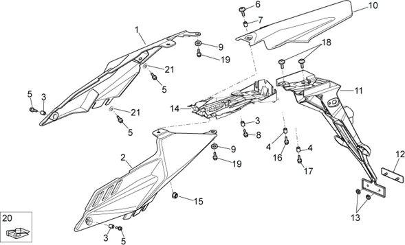 Carrosserie posterieure I