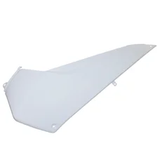 SIDE COVER (LOWER-FRONT) FOR MAXISCOOTER YAMAHA 500 TMAX 2008>2011 - LEFT-GLOSS WHITE  -SELECTION P2R-