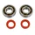 BEARING FOR CRANKSHAFT+SEALS FOR SCOOT P2R FOR PEUGEOT 50 LUDIX, SPEEDFIGHT 3, JET FORCE, KISBEE/DJANGO 2STROKE (KIT 6204 SKF POLYAMID C4/RED RACING SEAL)