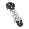 SUPPORT GPS / COMPTEUR 3D TITANE FIXATION POUR CINTRE TREK MADAONE SLR 8 COMPATIBLE GARMIN 1050 14.6g -NEWTON