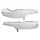 SIDE COVER (ENGINE) FOR MOPED MBK 51 SWING GREY (PAIR)  -SELECTION P2R-