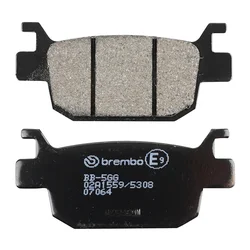 PLAQUETTE DE FREIN BREMBO POUR SUZUKI 125 BURGMAN 2002>2006 AV/APRILIA 850 SRV 2012>2019 AV/GILERA 500 NEXUS 2004>2012 AV, 850 SRV 2012>2019 AV (SCOOTER CARBONE CERAMIQUE) -07064