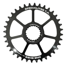 CHAINRING FOR MTB- "DIRECT MOUNT" 36 teeth TA ONE SH52 MATT BLACK ALUMINIUM- SHIMANO XTR M9100 / XT M8100 / SLX M7100/M900 - 10/11/12 Speed