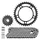 KIT CHAINE ADAPTABLE HONDA 750 X-ADV 2017>, 750 FORZA 2021> 520 17x38 (DIAM COURONNE 112/138/12.5) (DEMULTIPLICATION ORIGINE) -JT SPROCKETS/DID