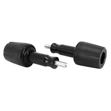 CRASHPADS/TOP BLOCK FOR HONDA 750 X-ADV - ALU CNC ANODIZED BLACK (PAIR)  -AVOC-