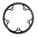 CHAINRING FOR ROAD BIKE- 5 Arms- 50T.Ø 135 -OUTER- ALUMINIUM BLACK- 7075 TA VENTO -CAMPAGNOLO TYPE- 9/10Speed.